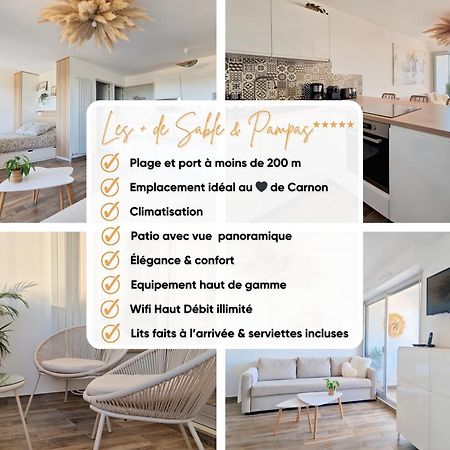 Appartement Sable & Pampas - Meuble De Tourisme 5 Etoiles à Carnon-Plage Extérieur photo